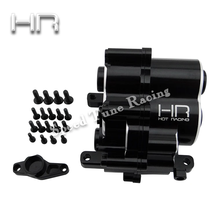 Чехол Hot Racing HR cnc из алюминиевого сплава для коробки передач|gear box|aluminum box casegear