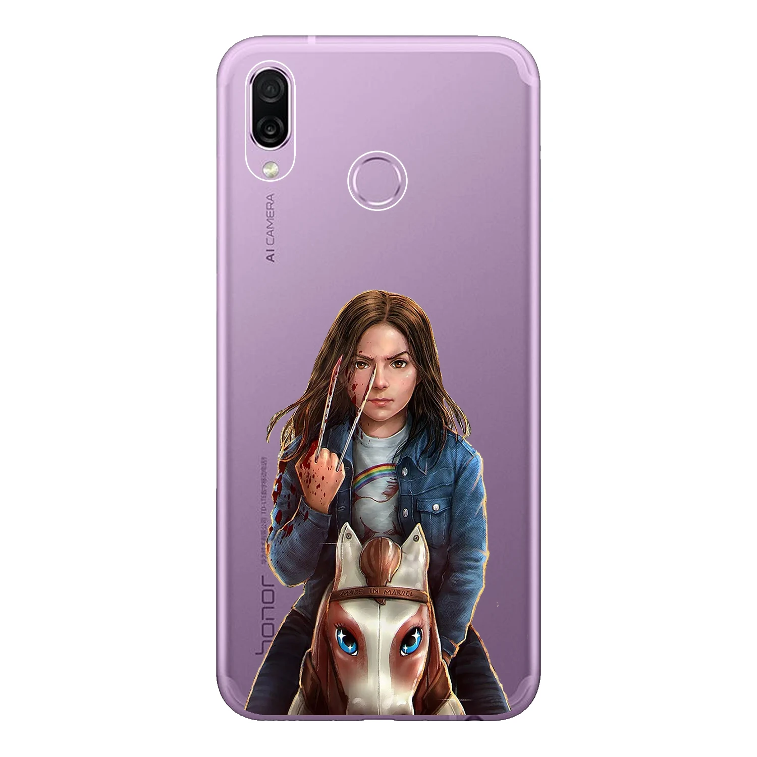 For Huawei Honor Play Case Cover 6.3&quot Soft TPU Silicone COR-AL00 Fundas Iron Man Spiderman Wolverine Hulk Phone Shell |