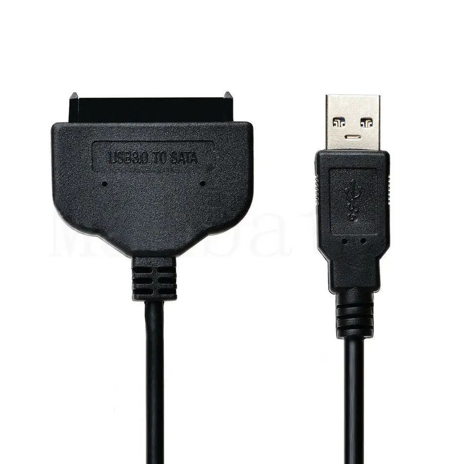 USB 3 0 к SATA 22 Pin 2 5 дюйма Жесткий диск SSD адаптер кабель питания данных Высокое