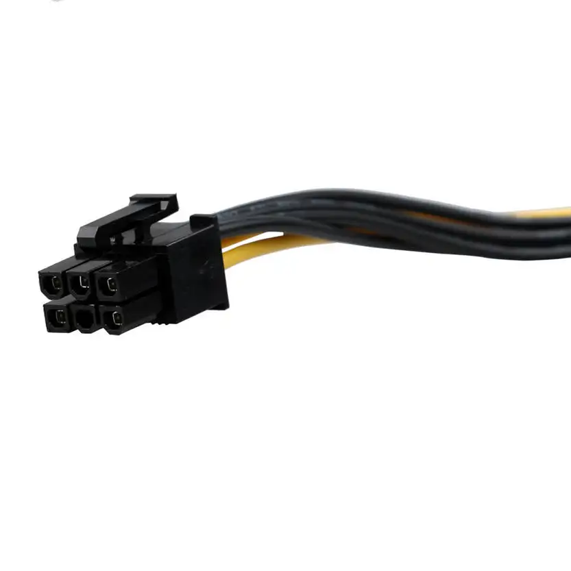 U SATA кабель питания 15 Pin к 6 PCI EXPRESS PCI-E Sata Графический конвертер адаптер видеокарта
