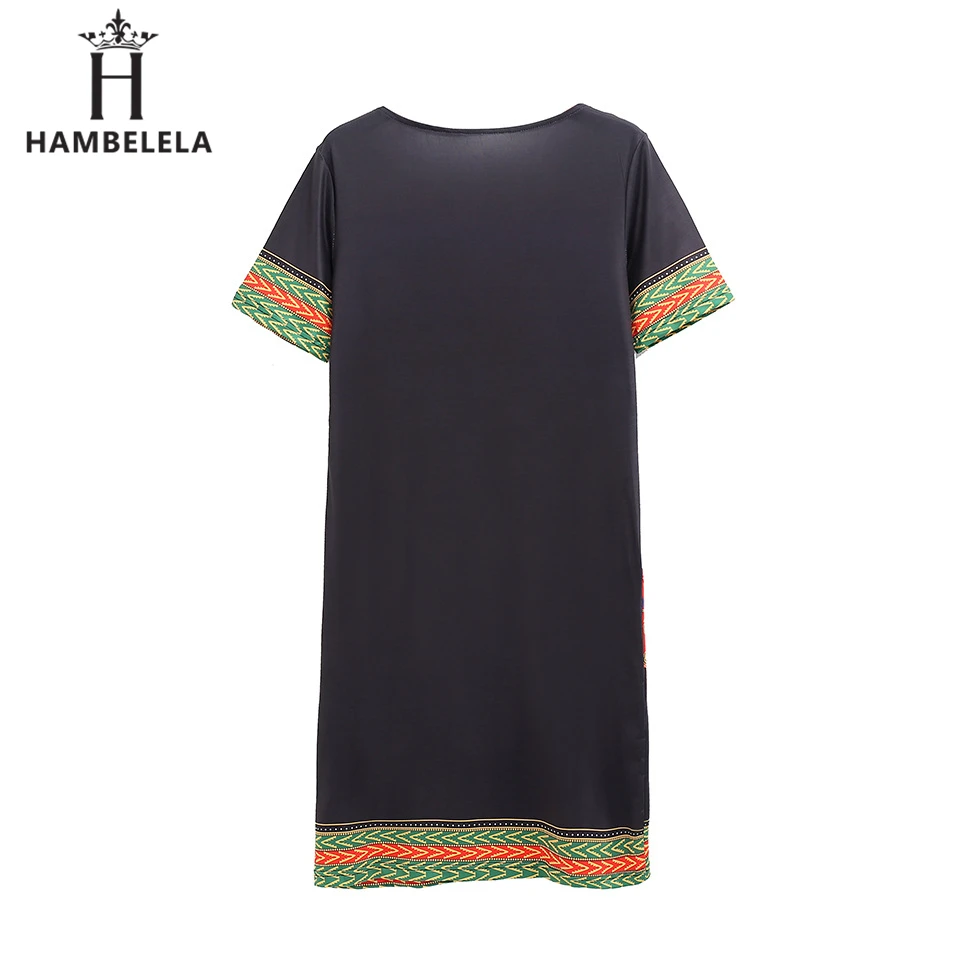 HAMBELELA 3XL плюс размер платье африканская одежда Дашики платье для женщин повседневные летние платья винтажные печатные vestidos robe Femme