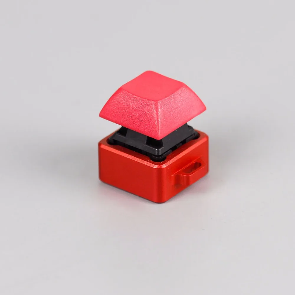 CNC алюминий cherry mx брелок swtich тестер gateron зеленый черный красный коричневый желтый
