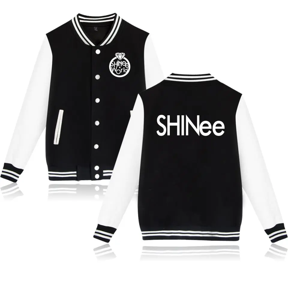 Корейская поп группа SHINEE куртка забавная повседневная одежда модная брендовая
