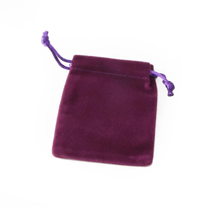 Purple Velvet Bag Розовое золото металлическое зеркало для нанесения макияжа круглое компактное косметическое зеркальце модное цветное карманное зеркало+ сумка из черного бархата 5 шт./партия#18413 - Цвет: Purple Velvet Bag