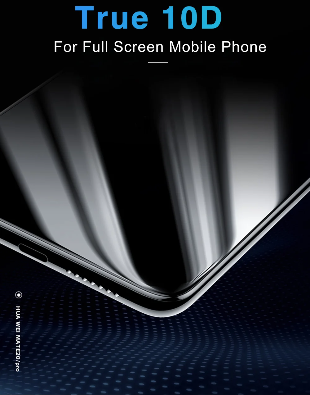 Для HUAWEI mate 20 стекло полное покрытие 10D 9H закаленное экран для HUAWEI P10 Plus P20 P30 mate 9 10 20 X Pro стеклянная пленка протектор