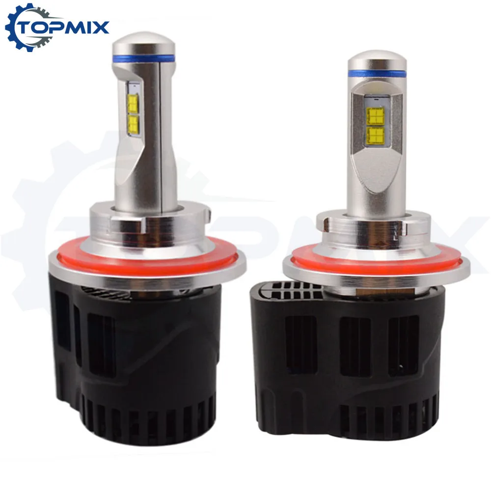 1 комплект 10400LM 110W P6 H13 9008 светодиодсветильник фара автомобильная светодиодная
