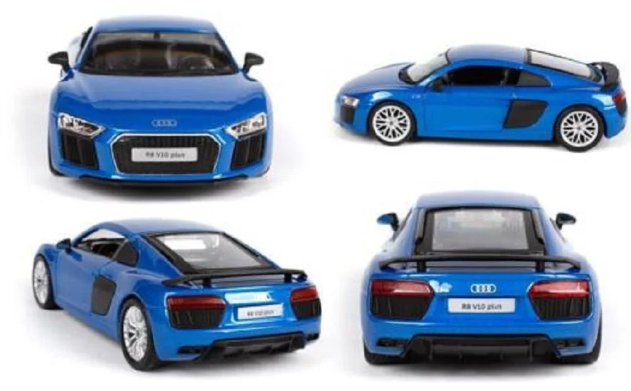 Maisto 1:24 Audi R8 V10 плюс литая под давлением модель гоночный автомобиль Транспортное