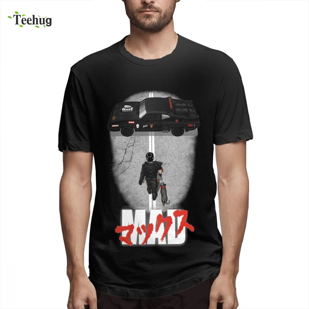 Футболка мужская с 3D принтом Повседневная рубашка The Road Warrior уникальным дизайном |