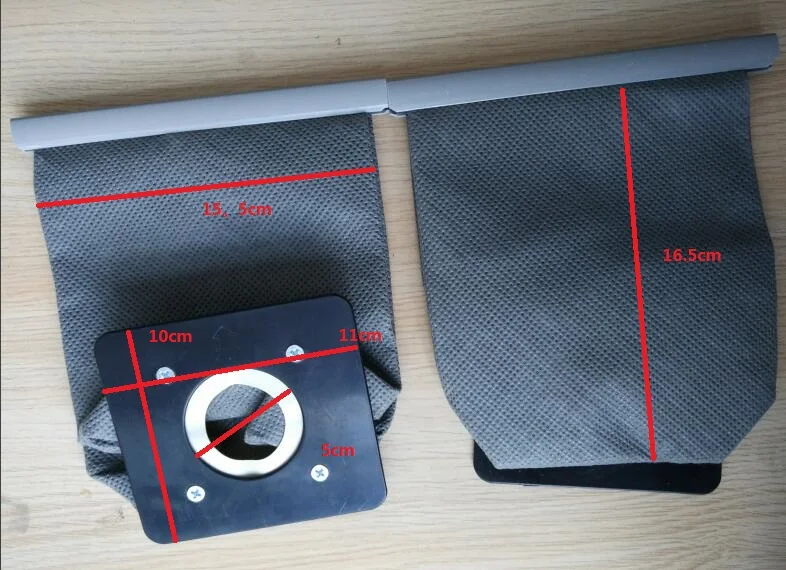 

General Vacuum cleaner dust bag filter bag non-woven bag 11x10cm