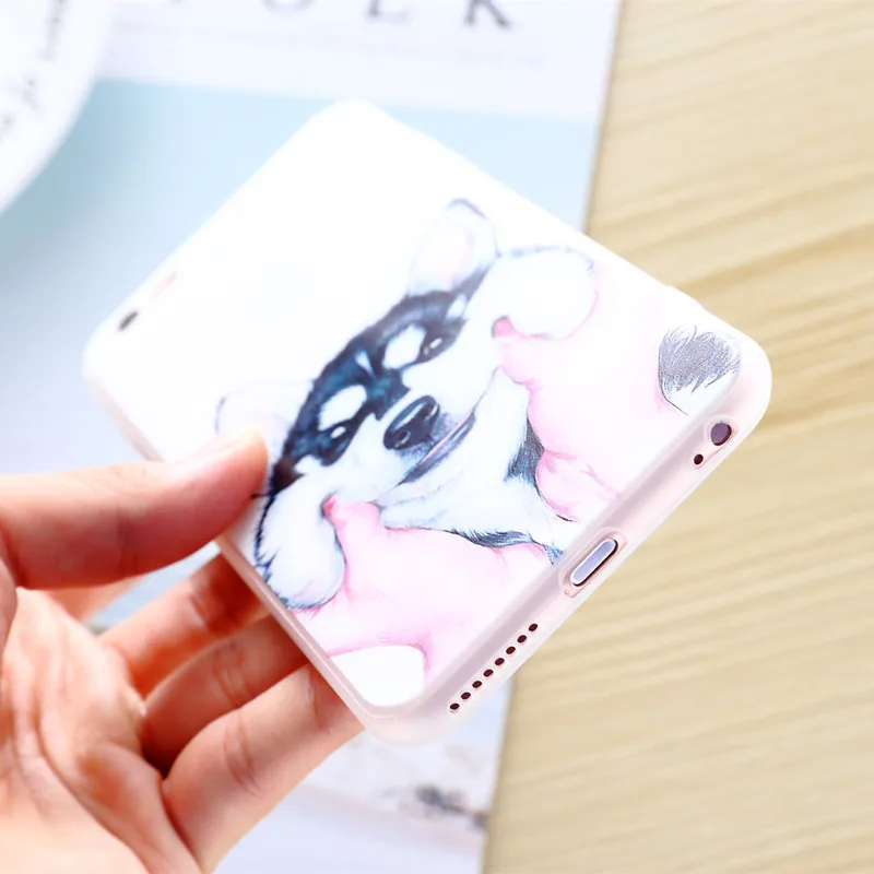 DS-LOVEHUI чехол из ТПУ для iphone 7 8 7/8 plus 5 5S SE Ультратонкий силиконовый 6 6S Plus X |