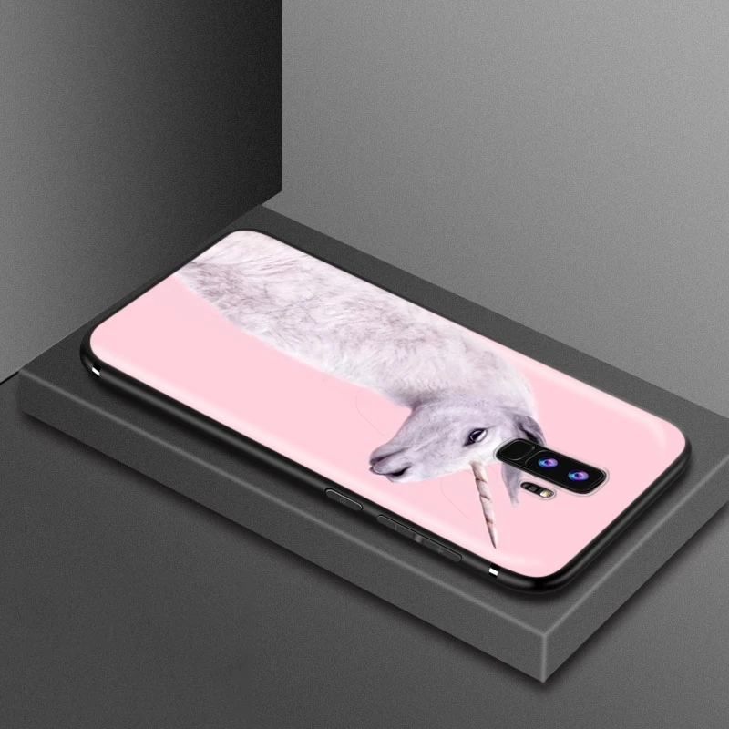 Чехол с ламой-альпаками для Samsung Galaxy J6 A9 A8 A7 A70 A6 A5 A50 A40 A30 A3 A10 A51 A71 A81 A91 2018 | Мобильные