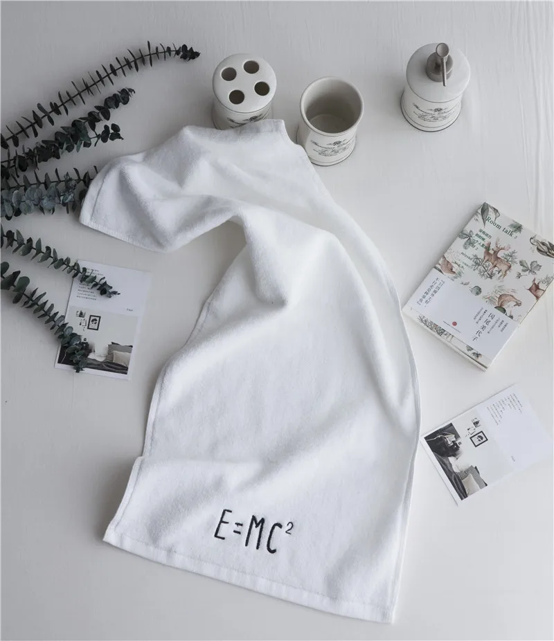 Белое полотенце для лица Love Cactus Crown Prickly Pear Pattern хлопковое супер мягкое быстро