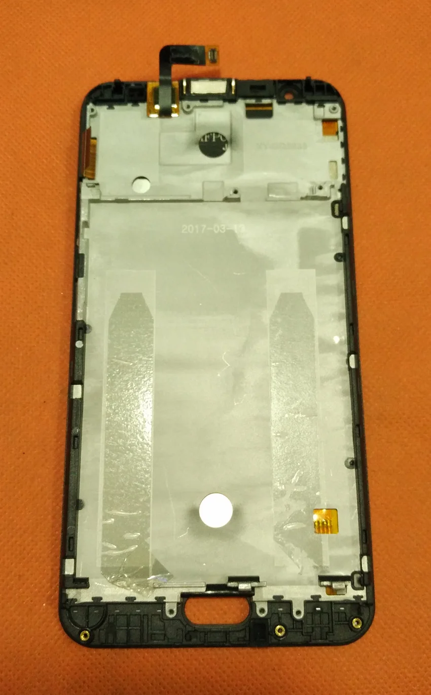 Б/у сенсорный экран и ЖК-дисплей+ рамка для Ulefone power 2 MTK6750T Восьмиядерный 5," FHD
