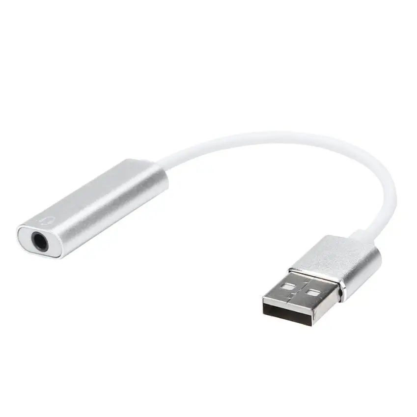 HIPERDEAL Usb внешняя звуковая карта для 3,5 мм Jack адаптер стерео динамик для PS3 PC 18Jul18 звуковые карты