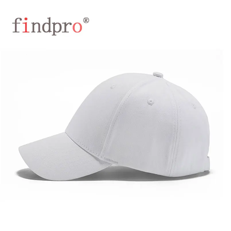 Findpro однотонная бейсбольная кепка с длинными полями летняя для мужчин и женщин