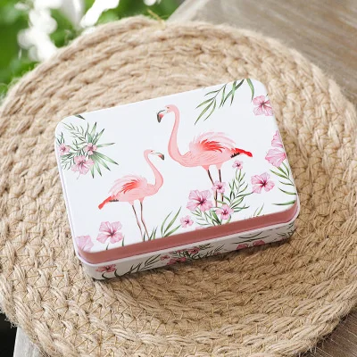 A Flamingo Свадебные украшения 1 шт. Подарочная коробка для вечеринки в честь Дня Рождения с изображением фламинго Детские вечерние сувениры с изображением единорога для детей коробка для конфет на Хэллоуин. Q - Цвет: A Flamingo
