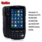 Карманный сканер штрих-кода Карманный 1D 2D Bluetooth Android терминал PDA беспроводной мобильный сканер штрих-кода 1D сканер сборщик данных