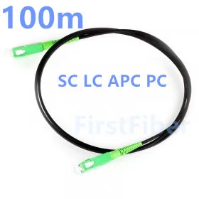 100m SC LC APC PC FTTH Drop Fiber Patch Cable, Butterfly Patch Cord, Jumper for Outdoor & Indoor Situation