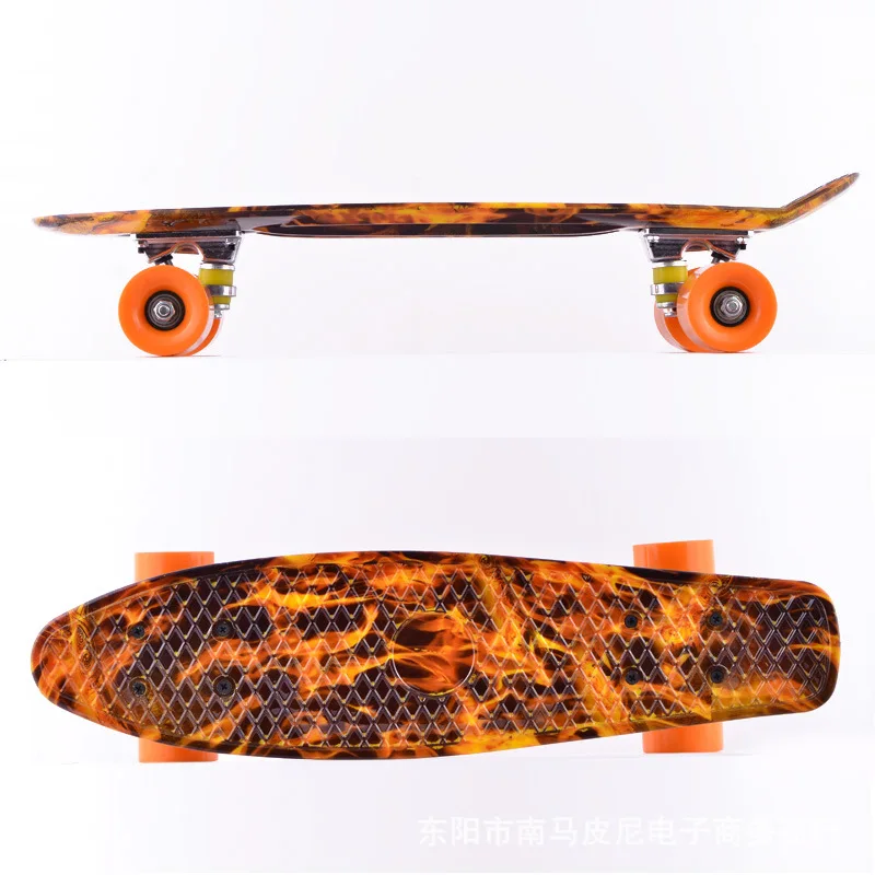 Бесплатная доставка Детский скутер с космическим графическим принтом мини