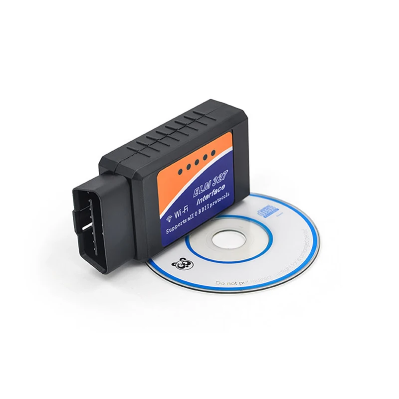 30 шт./лот оптовая продажа Новое поступление ELM327 Wi-fi сканер OBDII OBD2 инструмент