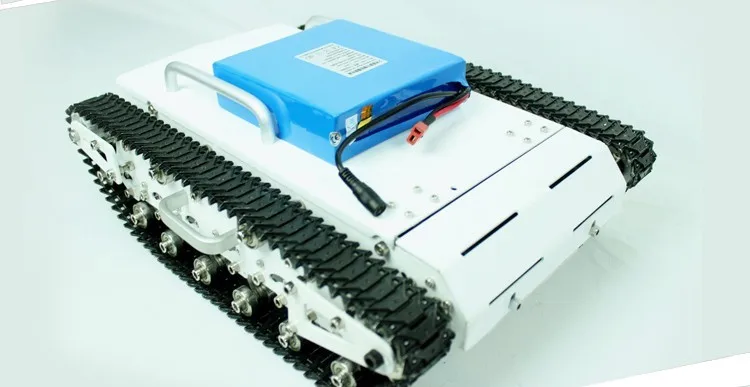 RC 4WD металлический Танк шасси большой нагрузки гусеничный автомобиль большой подшипник гусеничный гусеница DIY RC игрушка умный автомобиль шасси робот