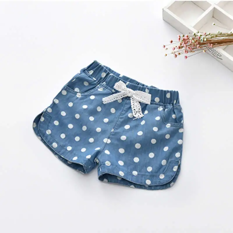 Шорты для девочек летние повседневные короткие штаны модные детские пляжные