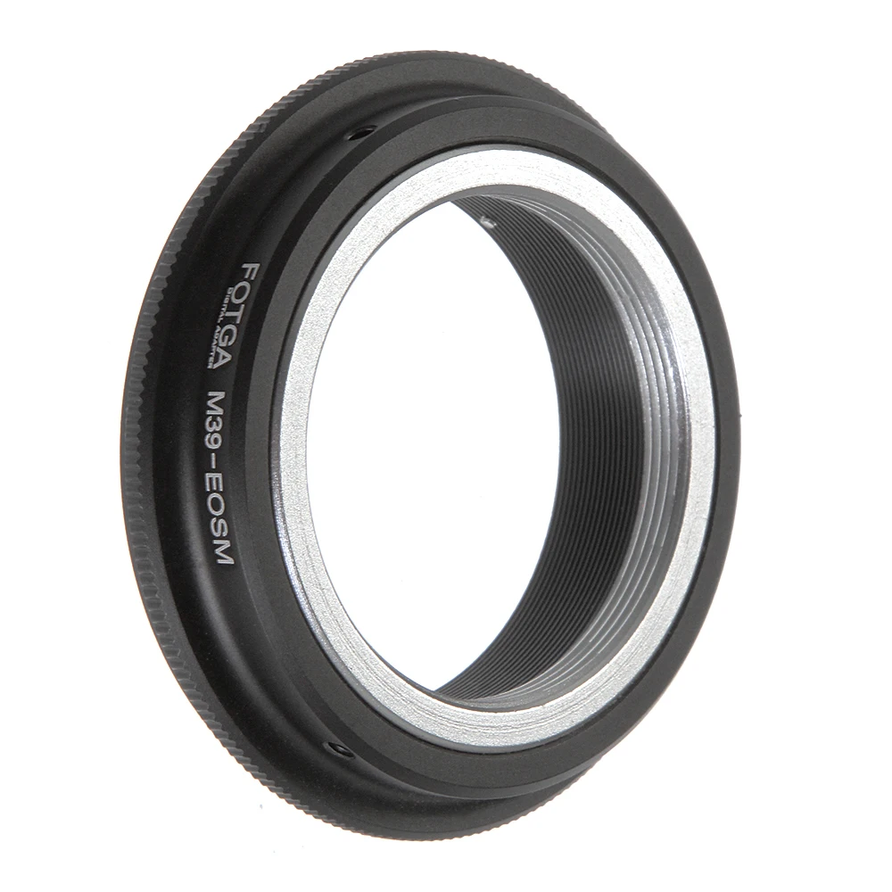 Кольцо адаптер FOTGA для объектива Leica M39 L39 Для беззеркальных камер Canon EOS EF M M2