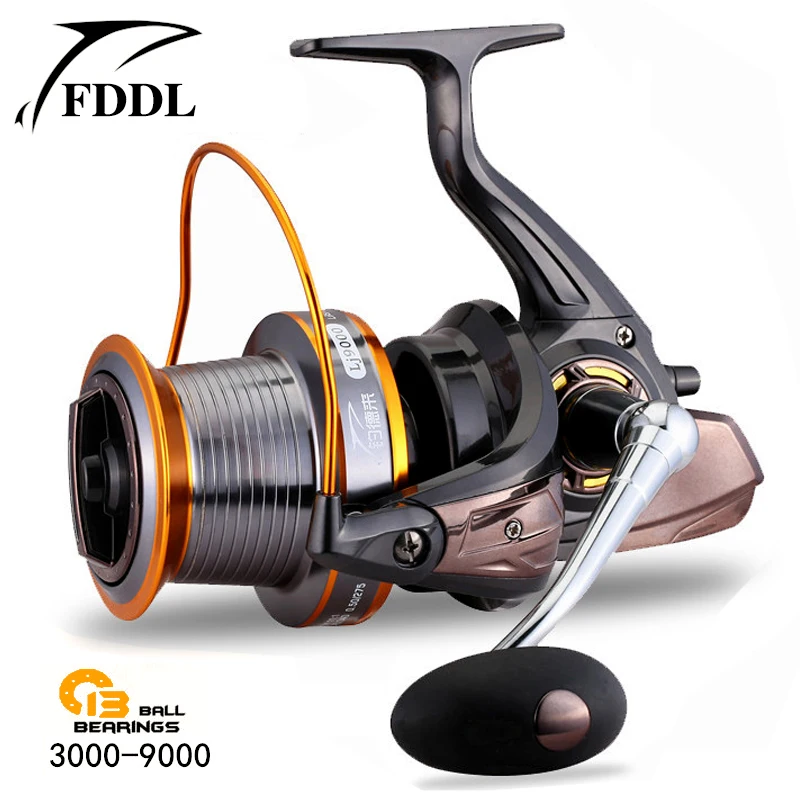 

Casting Reels Spinning Reel Full Metal Spool 12+1BB for Carp Saltwater Surf Long Casting Ocean Sea Fishing Reel
