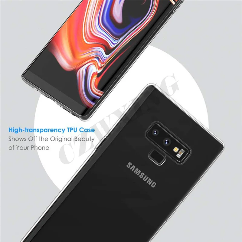 For Samsung Galaxy Note 9 Case Soft Silicone Back Cover Phone Note9 N960F |