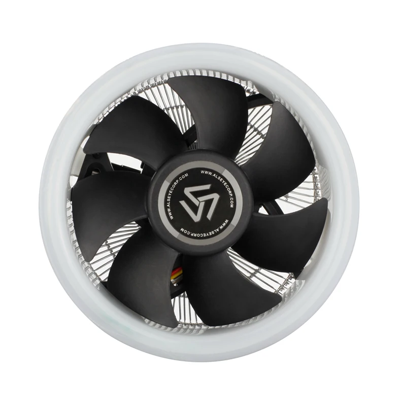 ALSEYE TBF 100 RGB вентилятор кулер для процессора алюминиевый теплоотвод тихий