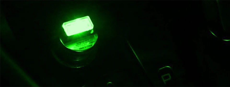 USB СВЕТОДИОДНЫЙ светильник украшение автомобиля интерьер Bling автомобильные аксессуары для девочек украшение для приборной доски Модифицированная автомобильная лампа
