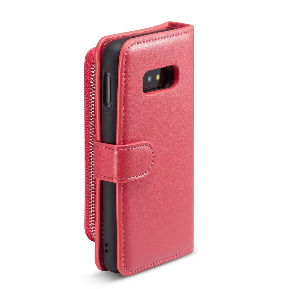 Для samsung Galaxy S10 Plus S10e S9 S8 Note 9 8 кожаный чехол для карт 2 в 1 съемный флип-чехол для samsung S10 чехол-кошелек