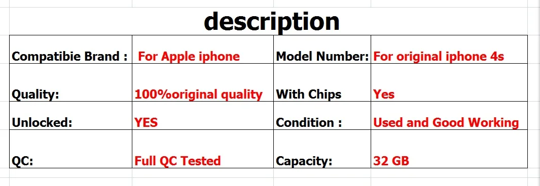 Подарок+ оригинальная материнская плата для Apple iPhone 4S 32 ГБ рабочая и разблокированная логическая плата+ инструмент+ подарок
