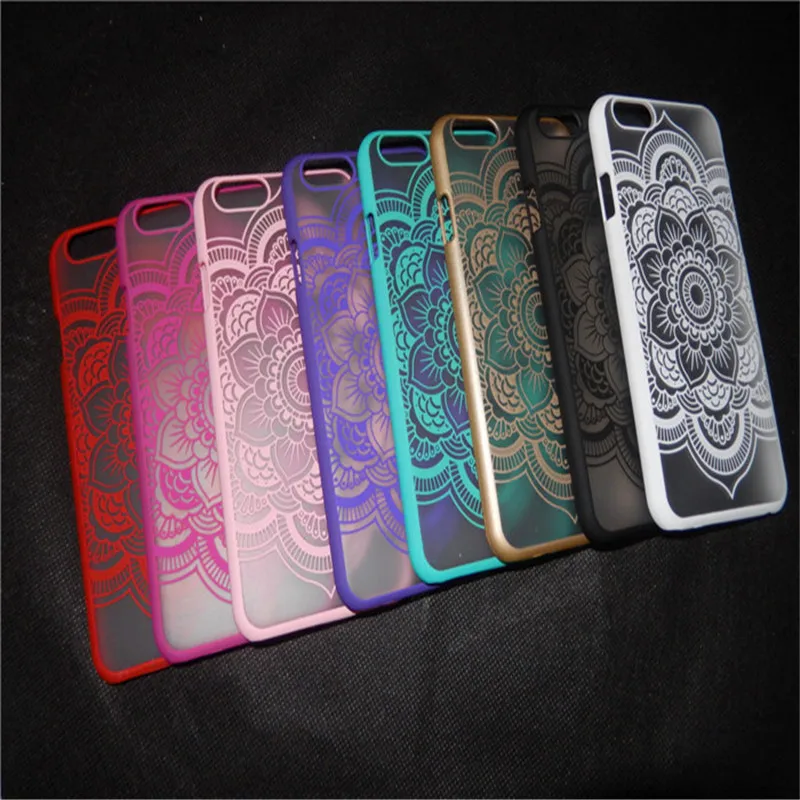 Новые Классические чехлы для телефонов с кружевами и цветами мандалы Apple iphone 6
