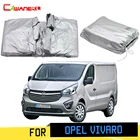 Cawanerl полное покрытие для автомобиля анти-УФ Солнцезащитный козырек от дождя и снега Защита от царапин MPV крышка ветрозащитная для Opel Vauxhall Vivaro 2001-2019