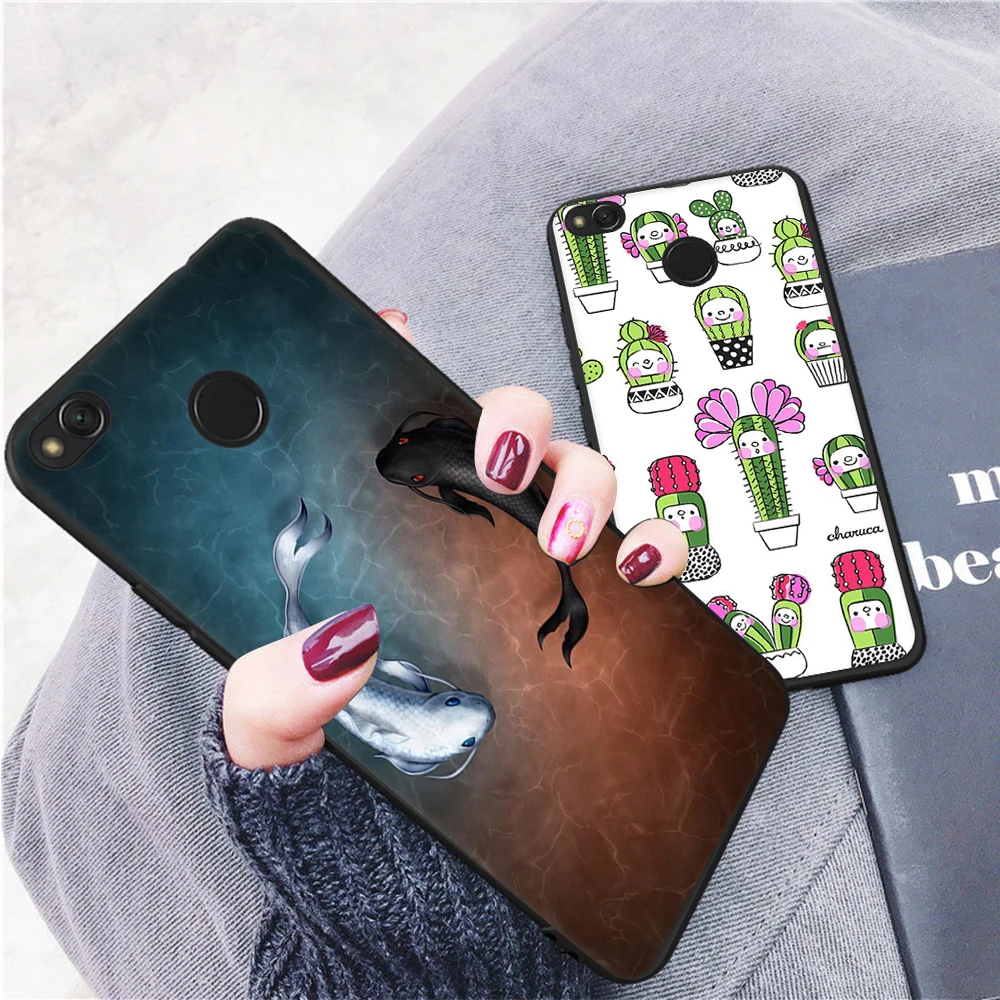 Чехол для телефона Xiaomi mi A1 8 SE Pocophone F1 Red 6 Pro 5 Plus Note 5A 4A 4 4X Мягкий силиконовый чехол с
