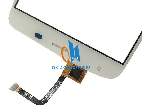 Белый черный цвет Для DOOGEE T6 / Pro сенсорный экран новинка 100% дигитайзер стеклянная