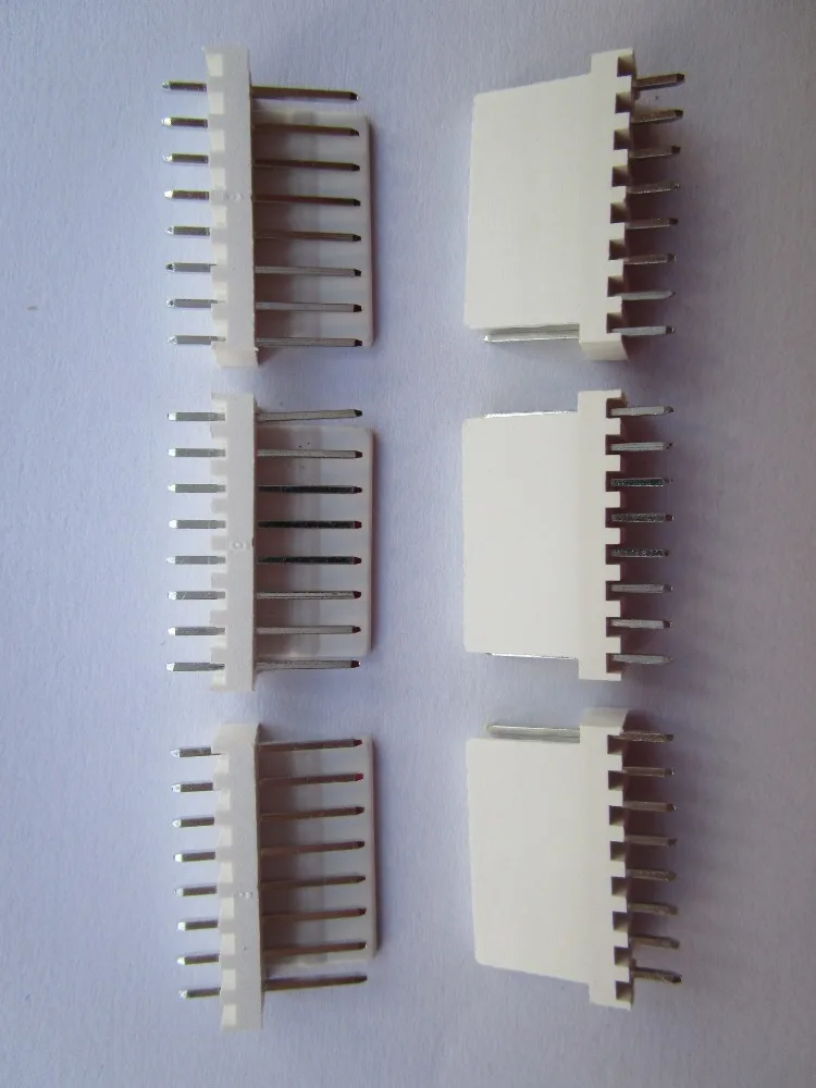 Прямой штырьковый разъем 1000 шт 2510 шаг 2 54 мм 8 контактов|connector plug|plug soundconnector terminal |