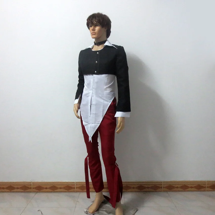 Костюм Короля бойцов KOF Iori Yagami для вечеринки на Хэллоуин костюм костюмированной