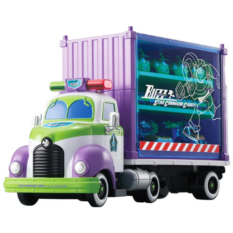 Takara Tomy Tomica pixar disney Аниме Фигурка автомобиля История игрушек Базз Лайтер Звездная команда Carry контейнер грузовик модель автомобиля Комплект