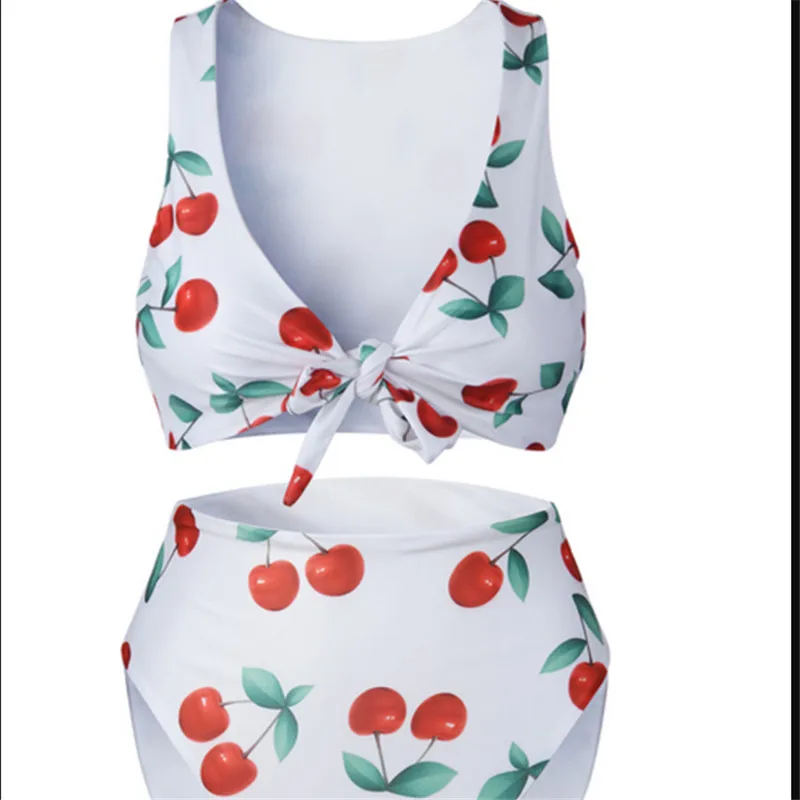 

Bikinis Print Set Swimsuit Swimwear Women Bandage Swimming Bathing Suits Beachwear Sexy Push Up Brazilian Bikini 2018 Biquini