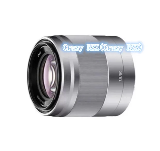 96% новый для SONY E 50 мм F1.8 OSS SEL50F1.8F E50F1.8 объектива | Электроника