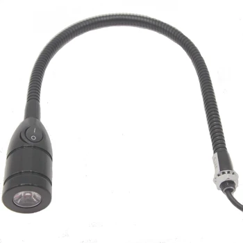 

12V 24V 10-30V AC85-265V 2W SILVER BLACK LED MACHINE SNAKE LAMP