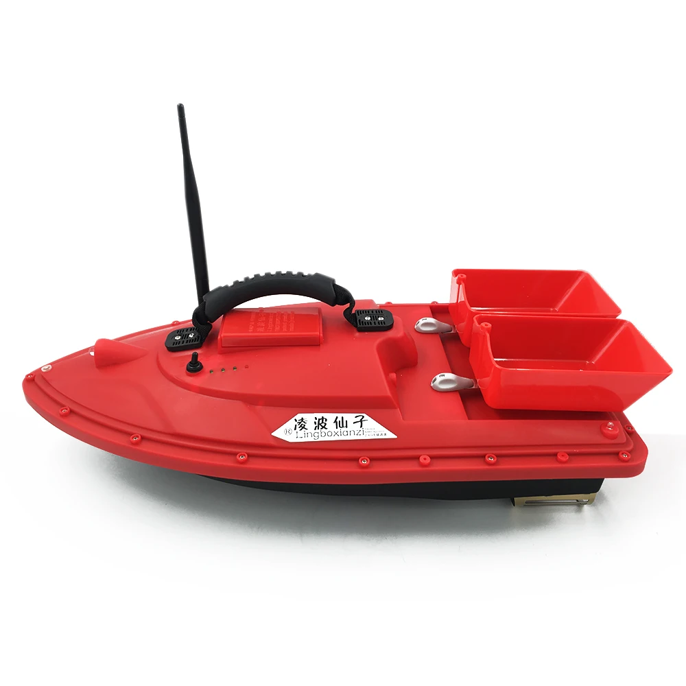 Lingboxianzi T188 рыбацкая лодка rc приманка лодка для рыбалки Беспроводная rc лодка автоматическая Частотная Модуляция Дистанционное устройство рыба игрушка