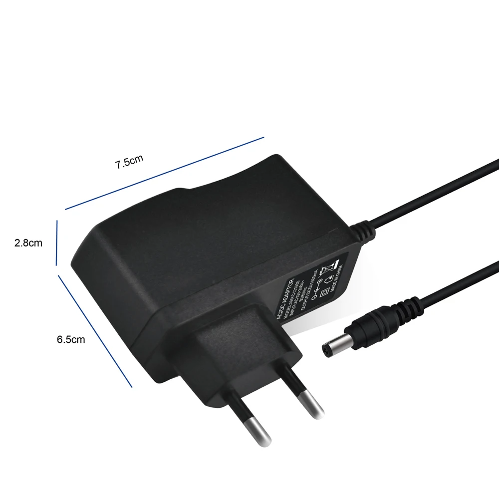 Best качество 5 В 1A адаптер питания V1A AC100-240-V светодиодный 5V1A мощности света DC 5.5*2.5 мм