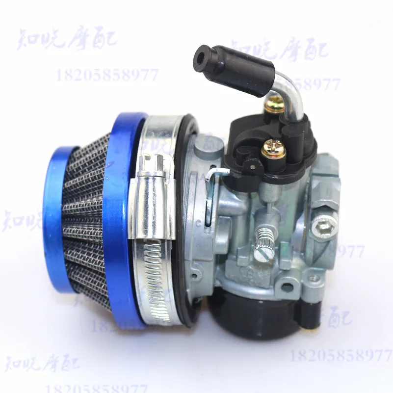 

Free shipping 49cc 50cc 60 66 80cc 2 Stroke blue Carburetor Air Filter Carb fit Motorized Bike Bicycle mini bike atv