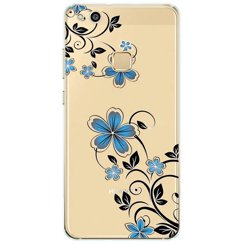 Мягкий ТПУ чехол Huawei P10 Lite силиконовый телефон Fundas задняя крышка P10lite протектор |