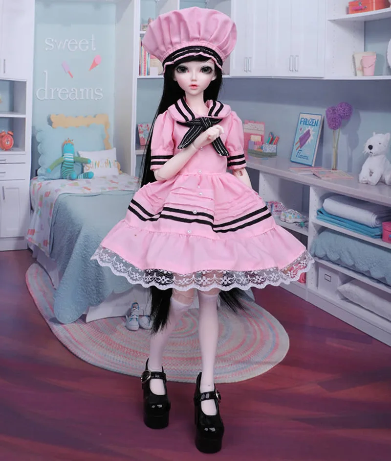 Новое поступление 1/4 BJD/SD Модная Кукла Lovel Chloe для маленькой девочки подарок на