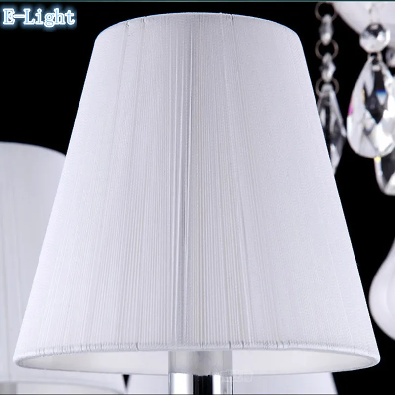 Современные подвесные светильники E14 люстра с кристаллами светодиодное