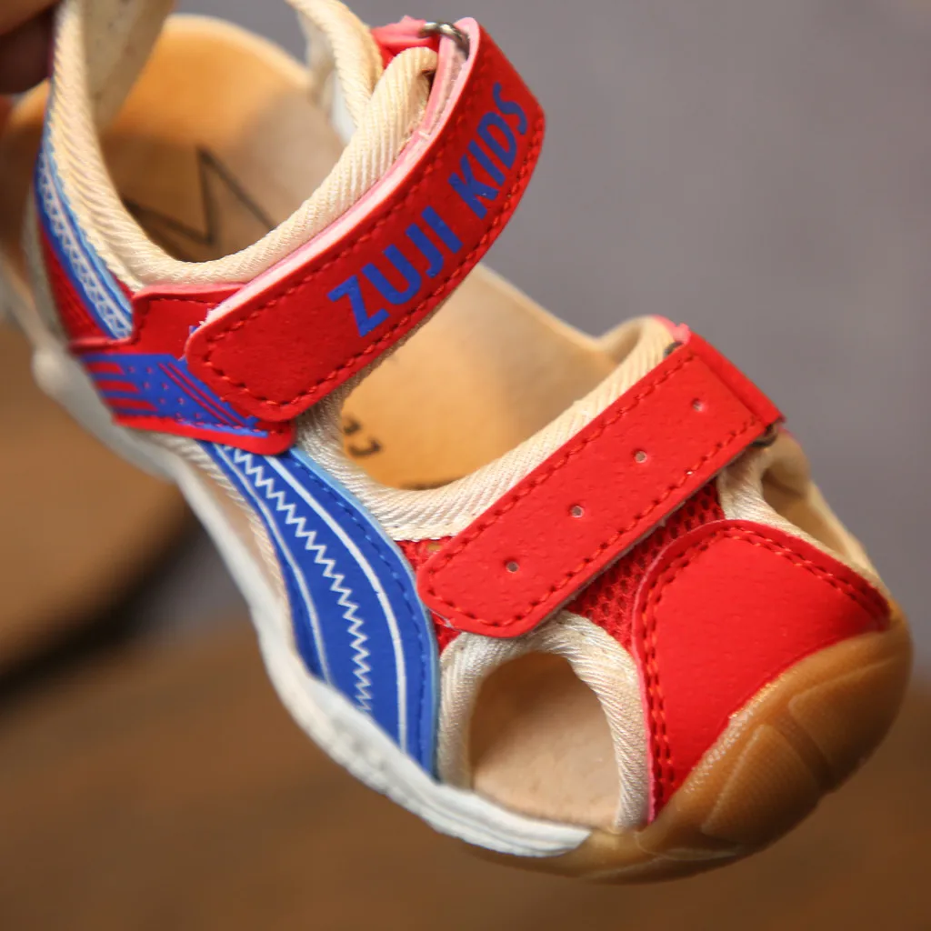 Спортивные сандалии SAGACE на липучках для мальчиков и девочек лето каждый день |